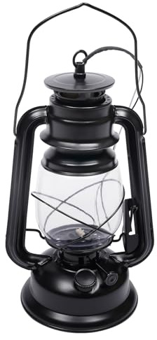 PurpleMinder Retro Petroleumlampe Wandlampe IP44｜Wandleuchte Mit 3000K LED-E27 Birne｜Eisen und Kunststoff Design für Außenbereich｜Wasserdicht für Terrasse/Balkon/Eingangstür