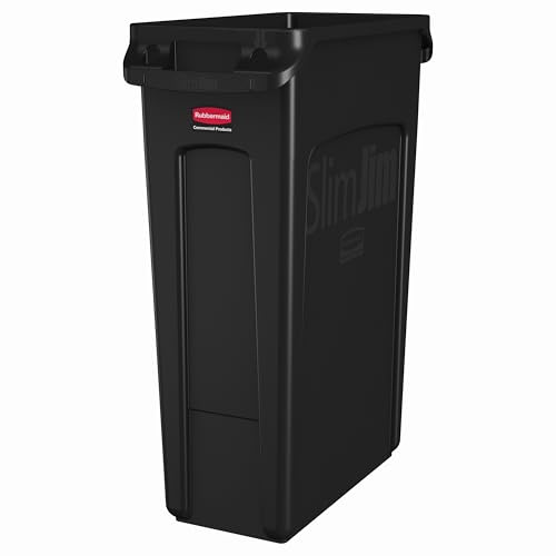 Rubbermaid Commercial Products FG354060BLA Collecteur de Déchets 87 l Noir