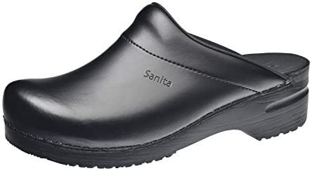 Sanita Damen Karl Pu Open Clogs