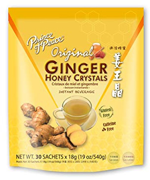 PRINCE OF PEACE - - Instant Ginger Honey Crystals - 30 Packets (18.9 oz.)