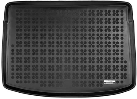 AZUGA Gummi-Kofferraumwanne für VW Golf Sportsvan ab 2014-2020 | variabler Boden OBEN. hoher Rand, rutschfest, wasserdicht, Premium Kofferraummatte passgenau, TPE-Gummi, AZ12000248