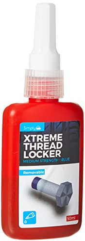 Simply XRTL1 Xtreme Removable Thread Locker, Medium Strength, 50 ml, Blue