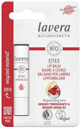 lavera Protect & Repair Lippenbalsam – regenerierende Pflege für Ihre Lippen – Bio-Hautpflege – natürliche & innovative Kosmetik