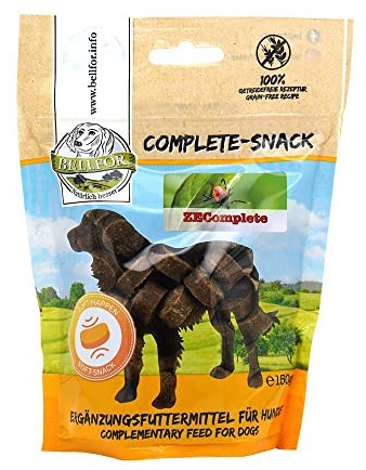 Bellfor Complete-Snack ZEComplete für Hunde – 150 g Hundesnack ohne Getreide mit natürlichen Rohstoffen und hoher Konzentration an Laurinsäure