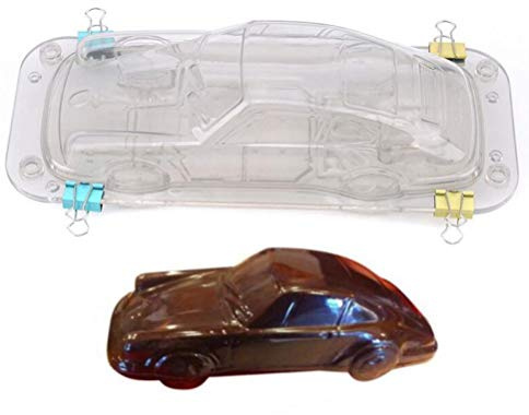 Oulensy 3D Mini-Auto-Schokoladen-Form-Süßigkeit Zuckerpaste Moulds - Kuchen-Werkzeuge zum Aufbacken