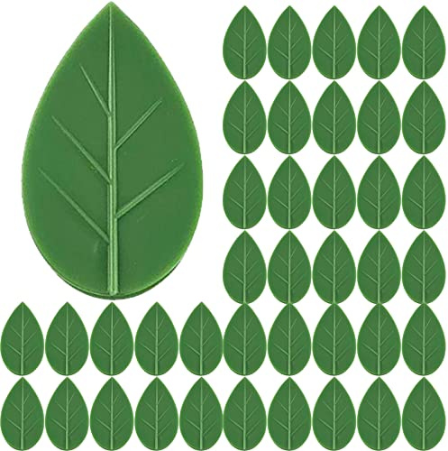 40 Stück Pflanzenclips, selbstklebende Pflanzenkletterwandbefestigungs-Clips, unsichtbare Pflanzenwandbefestigungs-Clips, Blattform, Clip, Rebenhalter für Pflanze, Garten, Kabeldraht, Befestigung