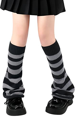 Olreco Benvärmare, Kawaii-benvärmare, Y2K, Harajuku-benvärmare, för flickor/kvinnor, Gyaru, söta benvärmare, gotisk Lolita-accessoar, one size
