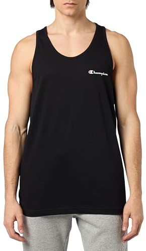 Champion Legacy Icons-small skript logotyp S/L tanktop, svart, XXL, svart, XXL