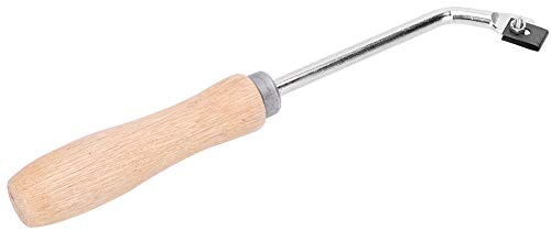 Groover – Outils de Revêtement de Sol en Bois de Hêtre et Acier, Couteau à Rainurer pour la Construction de Sols en Plastique PVC