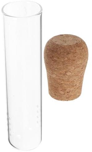 OFFSCH Glas-teesieb Für Losen Tee Teefilter Werkzeug Wiederverwendbares Tee-ei Teezubehör Mit Reagenzglas Design