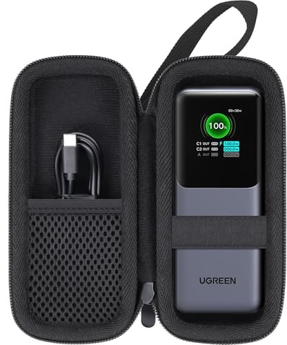 Baval - Hard Travel Case Compatible with UGREEN Nexode 20000mAh 130W Portable Battery, Portable Charger, Case Only