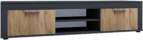 VCM - Trä TV Lowboard möbler Fernseh Usilo XL