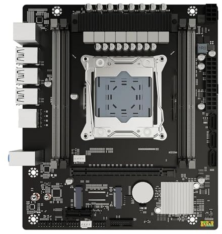 Placa Base para Juegos Fit For Kit De Placa Base Xeon X99 MK con CPU E5 2680 V4 Y 32 GB (2 X 16 GB) Memoria DDR4 2400 MHz REG. Completo