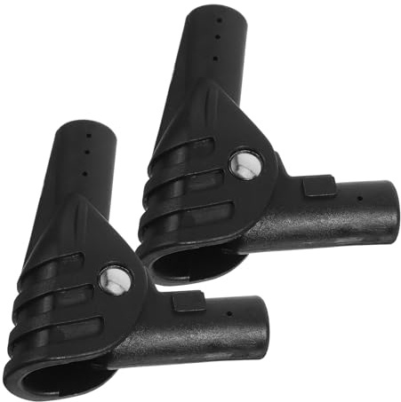 HOOTNEE 2 Stück Nylon Zeltstützenverbinder 8,5mm Bruchfeste Selbstgemacht Zeltgelenke Leichtes Outdoor Zeltzubehör für Camping und Wandern