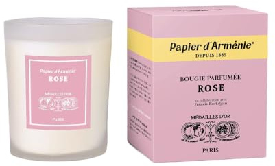 Bougie Papier d'Armenie - die Rose