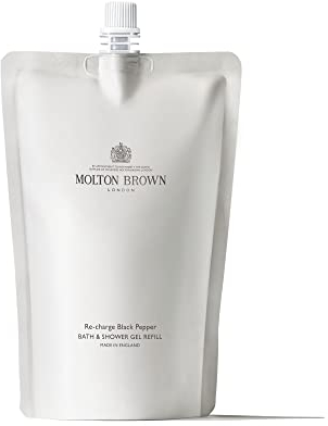 Molton Brown Re-Charge Black Pepper Bath & Shower Gel Refill 400 ml