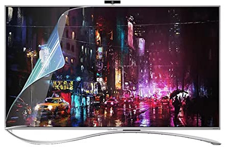 LEFEDA Film Anti-éblouissement pour écran de télévision Anti-reflet, Filtre Anti-lumière Bleue, Moniteur d'écran de confidentialité, prévient la myopie, TV 32-75 Pouces (HD Version)