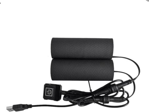 Loufy 1 poignée chauffante USB pour scooter électrique 5 V ATV E-Bike Moto Noir