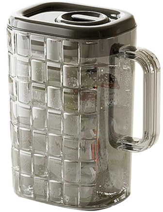 Cold Kettle, Large Capacity Water jar Fruit Infuser Teapot, 7.48x8.07x4.33 Inches Iced Beverage Dispenser, Perfect for Lemonade, Juice, and Tea, Kitchen, Home, and Outdoor