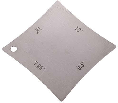 Medidores de radio de guitarra para medir el radio de la tuerca del diapasón, 18,4 cm-30,5 cm