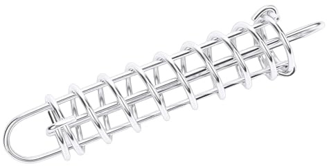Tnfeeon Accessori per Pontili per Barche, Hardware di Coperta Cavo per Ormeggio in Acciaio Ammortizzante Molla di Ormeggio Resistenza Massima alla Trazione 400 kg 882 Libbre per Barche Yacht Marines