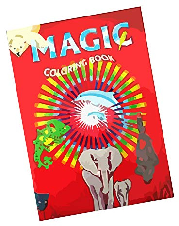 ProTriXX Coloring Book, Zaubertrick für Kinder, Einfach Zaubern Lernen, Zaubertricks