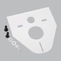 Schallschutz-Set, Wand-WC, Premium 422 x 372 mm, weiss