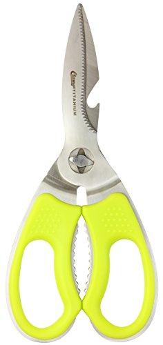 Clauss 18873 Ciseau de cuisine, 21,5 cm, démontable, vert