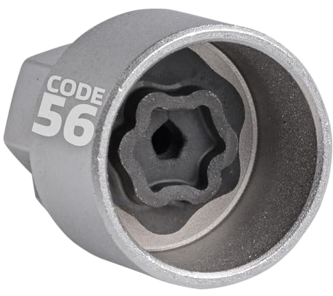 SWSTAHL 02384L-16 Juego de herramientas de liberación, bloqueo de llanta, adaptador BMW 56