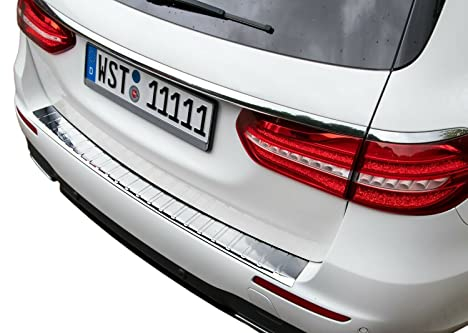 Ladekantenschutz Edelstahl CHROM kompatibel für MERCEDES E-KLASSE S213 T-MODELL | ab 2016 | premium Qualität von RECAMBO
