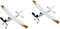 Alasum Kids Toys Kids Toys 2pcs DIY Style Sports Powered Rubber Toys Flying Model Random Assemble Handmade Toy Glider Airplane Planetoy Band Outdoor Childrens Toys Childrens Toys