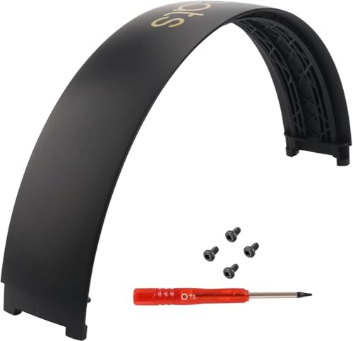 Studio3 Top Headband Arch Repair Parts for Beats Studio 3 Wireless (A1914) - Also fits Studio Pro Wireless (A2924) Headphones (Midnight Black)