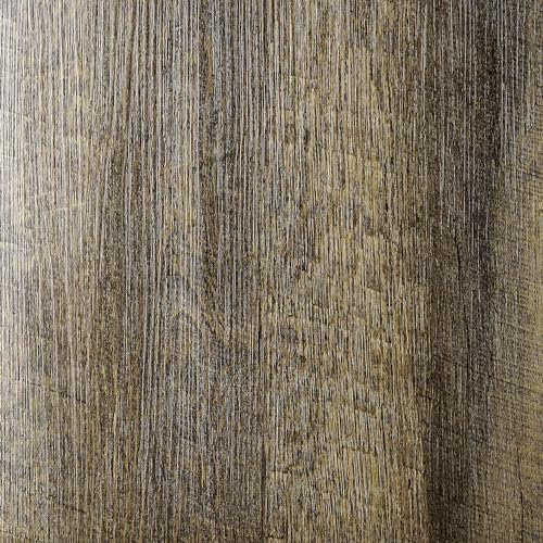 LaCheery Vinylgolv, självhäftande ek ek ek PVC-golvbeläggning träutseende brun 30 cm x 30 cm, kakeldekal, golv, vattentät för vardagsrum, sovrum, kakelfolie, golv, träutseende, golvplattor 36 stycken