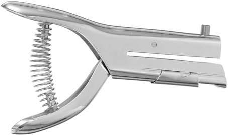 EXCEART Kartenstanzer Papier stanzt Karten mischmaschine Hole Punch Stanzmaschine Papierstanzer zum Basteln Lochstanzwerkzeug Handlich Sammelalbum Bürobedarf Hang-Tag Lochzange