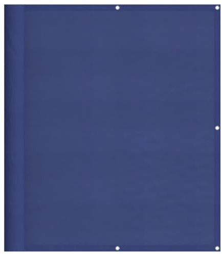 vidaXL Balkon-Sichtschutz Blau 120x1000 cm 100% Polyester-Oxford
