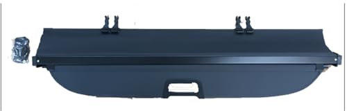 ZXYHBHD Kofferraum-Laderaumabdeckung, kompatibel mit Honda FIT Jazz 2014+, Zubehör, Schwarze einziehbare Kofferraumabdeckung, Sicherheitsschild-Schatten