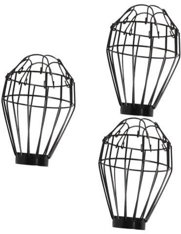YARNOW 3pcs Crawler Living Box Heating Lamp Protective Cover Lamp Protector for Reptiles and Birds Easy to Install High-Temperature Resistant Coating Design