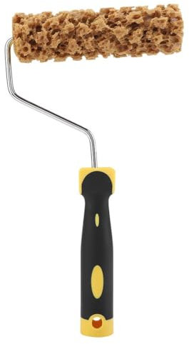 Nikou Texture Pattern Paint Roller Brush with Handle, Wood Graining Painting Tool Wallpaper Roller Painter Wall Texture Art Painting Tool, Decorate for Wall Painting Tool