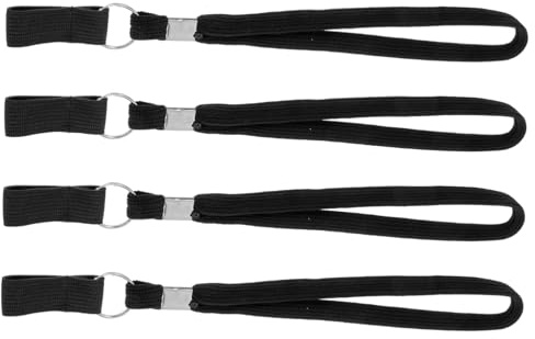 WATIIFUFU 4 Stück Handgelenkschlaufe für Gehstöcke und Krücken aus Nylon Anti Verlust Riemen mit Sicherer Befestigung für Outdoor Aktivitäten der Senioren
