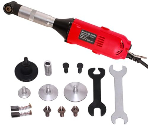 Seababyhouse 350W Smerigliatrice Elettrica Levigatrice Lucidatrice Strumento Rotativo di Rettifica Per Rettifica di Contorni, Taglio, Incisione, Lucidatura, Fresatura, 6 Velocità Variabile, 15000 RMP