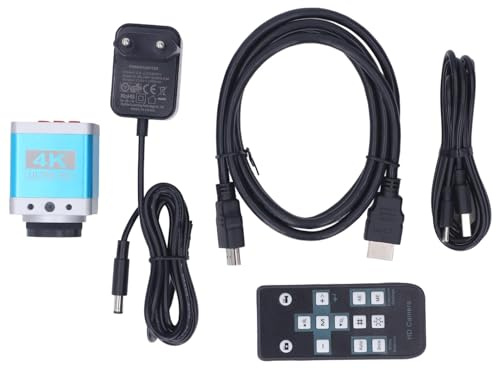 Caméra Industrielle HD 4K, Interface multimédia Haute définition, Microscope numérique USB Type-C, 8,3 MP, matériau Robuste en Alliage d'aluminium, Portable, Haute sensibilité,