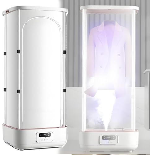 Upgraded Garment Steamers Vertical Steam Iron Automatic Wireless/Steam Closet/Folding Clothes Machine, Control Electric Clothes
