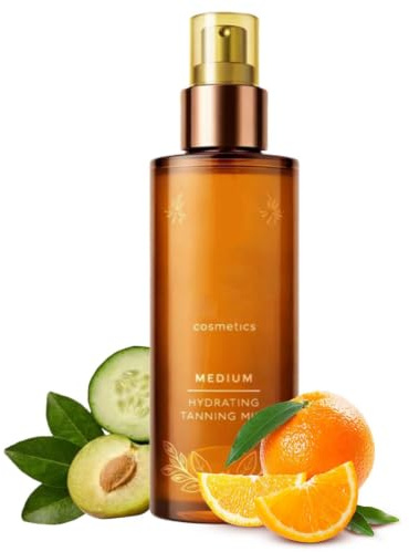 Ansiktsbrun utan sol Återfuktande brun utan sol naturlig mist | 100 ml bronzing ansiktsspray för kvinnor och män inomhus hemma på resan daglig semester dejting daglig användning