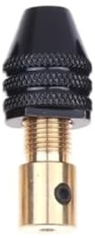 Mini portabrocas Portabrocas universal for taladro eléctrico, accesorio de aleación, rango sujeción 0,3 a,4 mm, portabrocas con llave (1 unidad)(3.0mm)