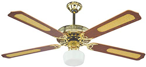 Ventilatore da soffitto 4 pale con telecomando DCG Eltronic VE CRD43 TL