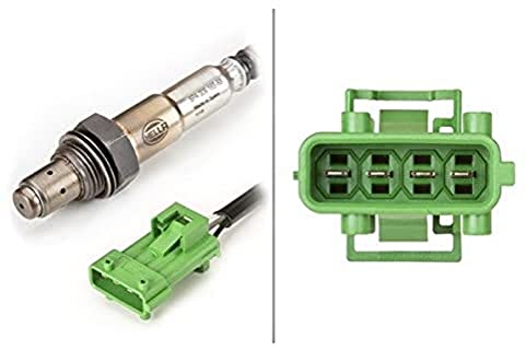 HELLA 6PA 009 165-681 Sonda lambda, 4a... poli, Cavo 300mm