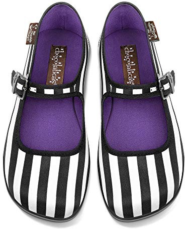 Hot Chocolate Design Chocolaticas Lidia Ballerine Mary Jane Basse da Donna Multicolore HCD 37