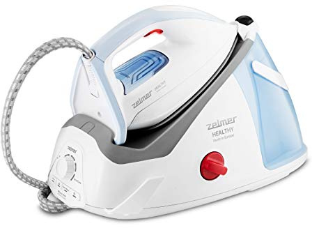 Zelmer ZIS8700 Healthy Centrale Vapeur 2600 W 700 g 8 bars vapeur continue 120 g Réservoir d'eau 1,4 l Système de détartrage Calc'n'Clean