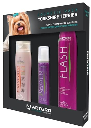 Artero Komplettes Set für die Hygiene Ihres Hundes (Yorkshire Terrier)