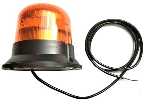 MelTruck LED Rundumleuchte Warnleuchte Blitz 3 Schrauben 12/24V PKW LKW Traktor E9 24 LED